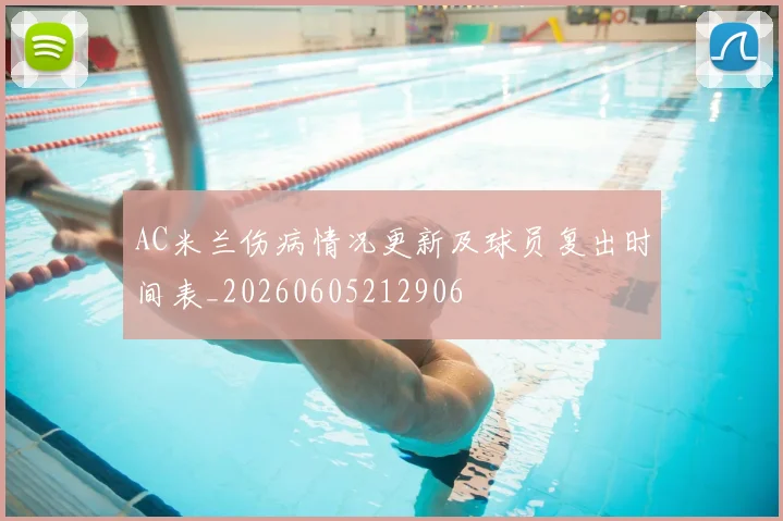 AC米兰伤病情况更新及球员复出时间表_20260605212906